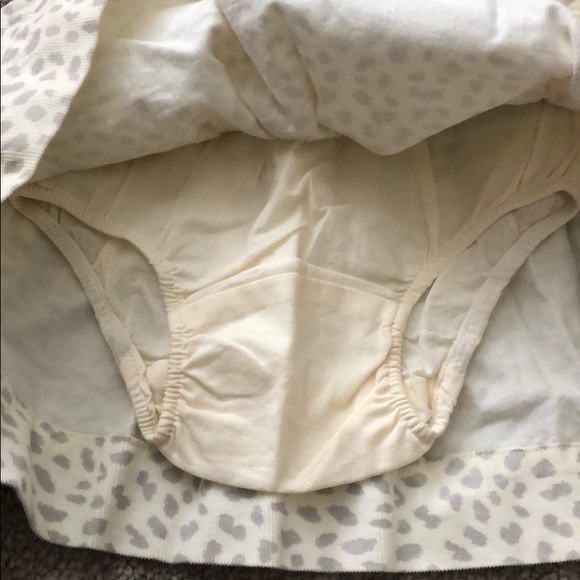 NWT Baby Gap cream and gray animal print dress - Picture 3 of 4